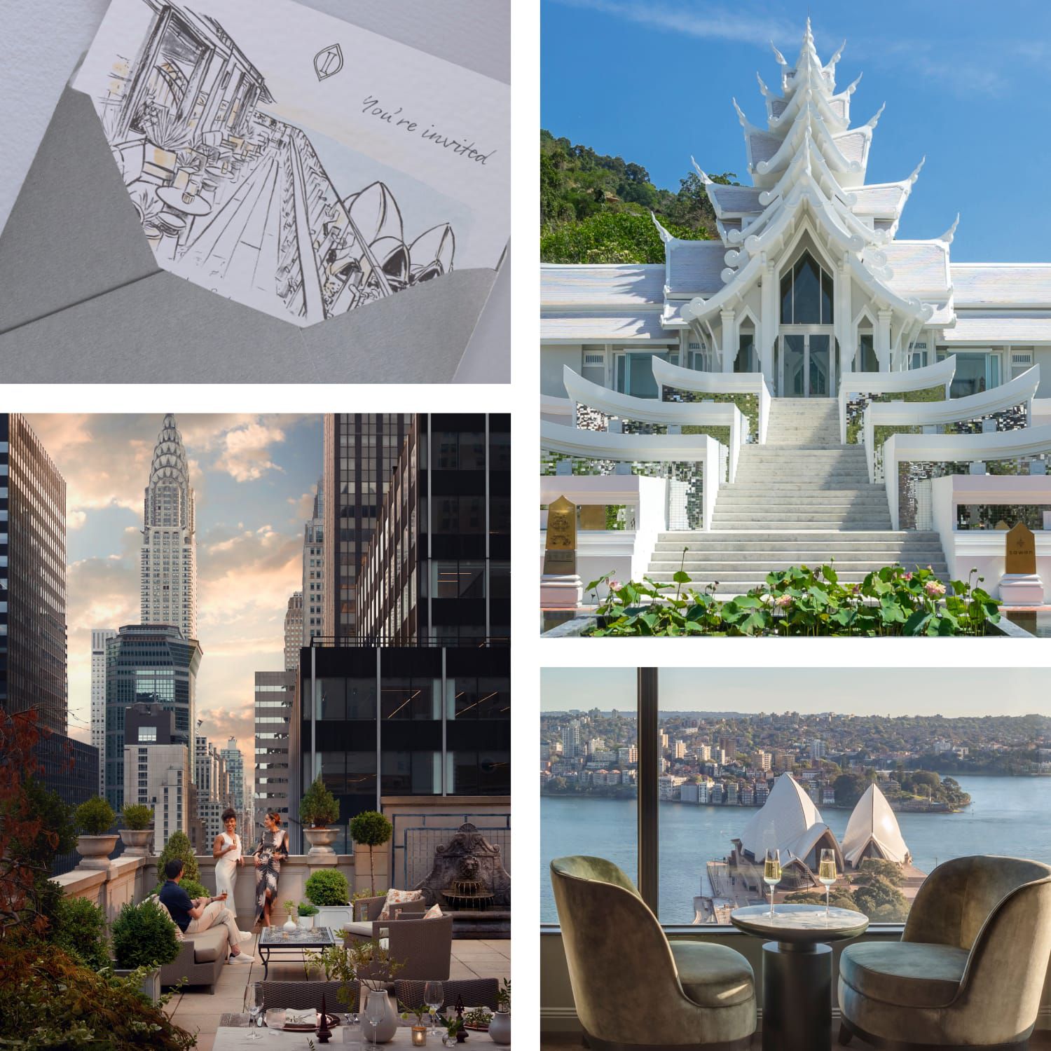 Insider access to exclusive events around the world