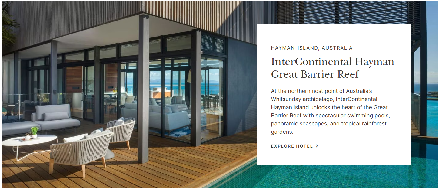 InterContinental Hayman Great Barrier Reef
